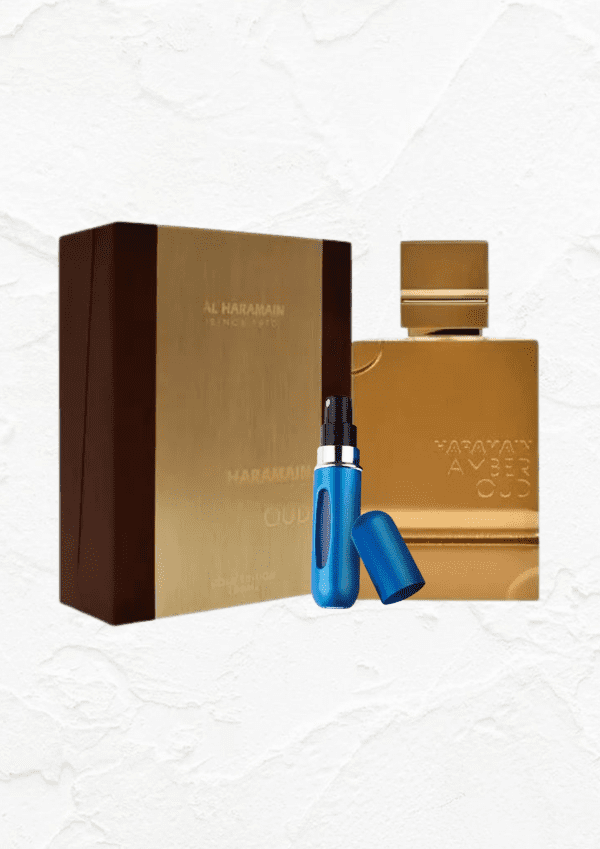 AMBER OUD CAJA + PERFUMERO